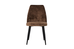 Стул МИА черный/тк. Плюш корица - фото 2