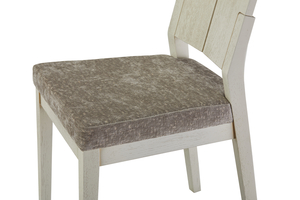 Стул КРАФТ т.603/тк. 4-626 A Medea grey-beige (Молочный дуб с бронзовой патиной) - фото 5