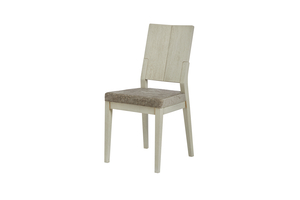 Стул КРАФТ т.603/тк. 4-626 A Medea grey-beige (Молочный дуб с бронзовой патиной)