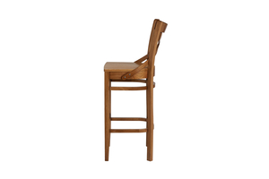 Стул барный СОЛО-Б т.002 с жестким сидением (Светлый дуб с коричневой патиной) - фото 3