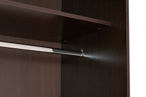 Шкаф-купе 160*58*240 2дв. венге/зеркало профиль венге матовый - фото 5