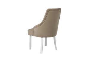 Стул ЭМИЛИ белый/тк. Гулати 03 бежевый - фото 4