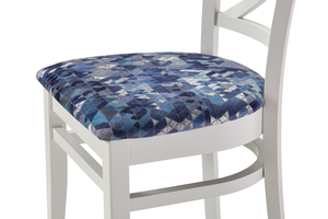 Стул МАРИО т.201/тк.1-229 C Prisma 780 (Белая эмаль) - фото 5