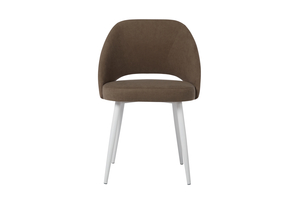 Стул ЭРИКА белый/тк. Оникс 05 латте - фото 2