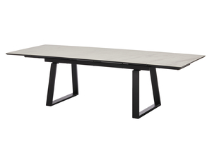 Стол прямоугольный MILANA-180 180+45+45*98 черный/Palissandro Premium Cer - фото 3