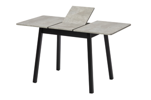 Стол прямоугольный TIRK RADIAL-94  94+32*64 черный/серый сланец - фото 3