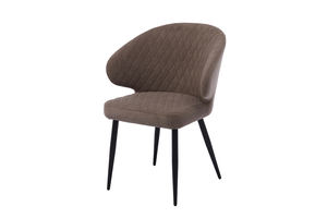 Стул ROB черный/велюр LATTE LUX b5 латте - фото 2