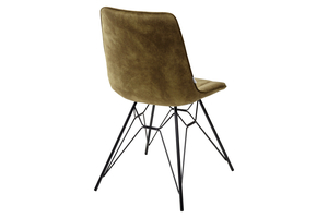 Стул Марбелла PK6015-13 черный/тк. велюр античный олива 213 - фото 2