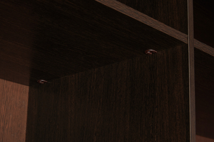 Шкаф-купе 270*58*240 3дв. венге (глухой) профиль венге матовый, ПАЗ - фото 5