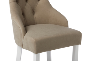 Стул ЭМИЛИ белый/тк. Гулати 03 бежевый - фото 5