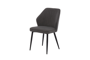 Стул MICHAEL черный/велюр ANTRACITE LUX b28 антрацит