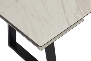 Стол прямоугольный МИЛАНА-180 180+45+45*98 черный/Палисандро Премиум Кер - фото 5