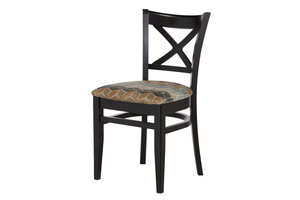 Стул МАРИО т.876/тк. 4-167  10653 серо-коричневый (Венге)