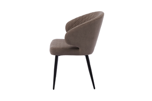 Стул РОБ черный/велюр Б05 латте - фото 3