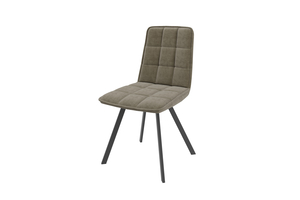 Стул РОМ Д черный/велюр Б05 латте