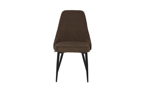 Стул ЛЕО черный/велюр Б29 коричневый - фото 2