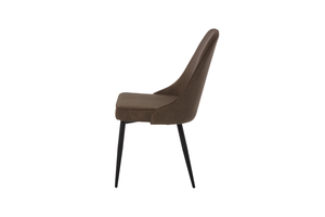 Стул ЛЕО черный/велюр Б29 коричневый - фото 3