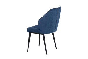 Стул МИШЕЛЬ черный/велюр Б08 синий - фото 3