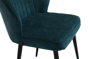 Стул МИШЕЛЬ черный/велюр Б10 темно-зеленый - фото 3