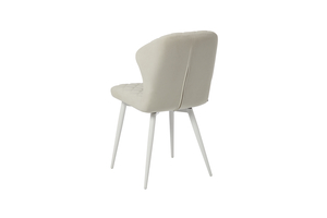 Стул РОББИ белый/велюр Б02 молочный - фото 4