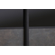 Шкаф-купе 160*58*240 2дв. ясень темный/стекло черное/ателье темный (комбинир.) профиль черный муар - фото 5