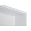Шкаф-купе 210*58*240 3дв. белый/стекло белое (комбинированный) профиль белый муар - фото 4