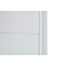 Шкаф-купе 240*58*240 3дв. белый/стекло белое (комбинированный) профиль белый муар - фото 7
