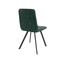 Стул ROM D черный/велюр GREEN LUX b10 зеленый - фото 2