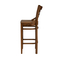 Стул барный СОЛО-Б т.004 с жестким сидением (Светлый дуб с черной патиной) - фото 3