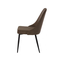 Стул LEO черный/велюр BROWN LUX b29 коричневый - фото 3