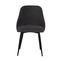 Стул АМЕЛИЯ черный/тк. Десерт 13 серый - фото 2