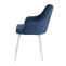 Стул КАМЕЛИЯ белый/тк. Десерт 11 синий - фото 3