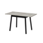 Стол прямоугольный TIRK RADIAL-94  94+32*64 черный/серый сланец - фото 2