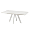 Стол прямоугольный BOBY RADIAL-140  140+40*85 белый/Calakatta St Cer - фото 3