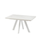 Стол прямоугольный BOBY RADIAL-140  140+40*85 белый/Calakatta St Cer