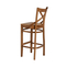 Стул барный СОЛО-Б т.002 с жестким сидением (Светлый дуб с коричневой патиной) - фото 4