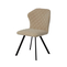 Стул ROBBY D черный/велюр CREAM LUX b3 крем