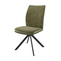 Стул поворотный SMART-R черный/шенилл OLIVE LUX g12 - велюр OLIVE LUX d12