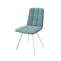 Стул ROM белый/велюр MINT LUX b15 мятный