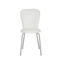 Стул РОДЖЕР под хром/экокожа белый капитон П1 (С102) - фото 2