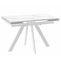 Стол прямоугольный ДЖЕК-120  120+30+30*80 белый/Калаката СТ Кер