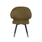 Стул поворотный РОБ-360 черный/велюр Д12 оливковый - фото 2