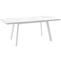 Стол прямоугольный закругленный ЛЕОН-160  160+40*90 белый/Калаката СТ Кер - фото 2