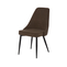 Стул ЛЕО черный/велюр Б29 коричневый