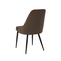 Стул ЛЕО черный/велюр Б29 коричневый - фото 4