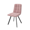 Стул РОМ черный/велюр Б36 пыльная роза