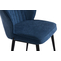 Стул МИШЕЛЬ черный/велюр Б08 синий - фото 4