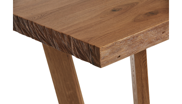 Стол прямоугольный КРАФТ-М 160*95 т.002 (Светлый дуб с коричневой патиной) - фото 2