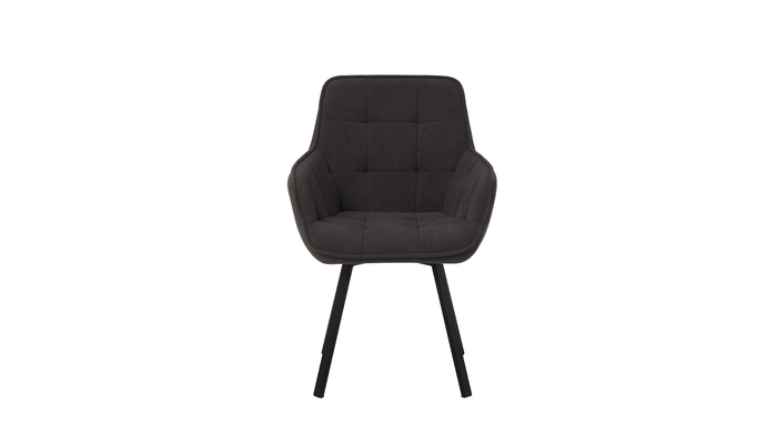 Стул ROMEO-FIX черный/велюр ANTRACITE LUX b28 антрацит - фото 7