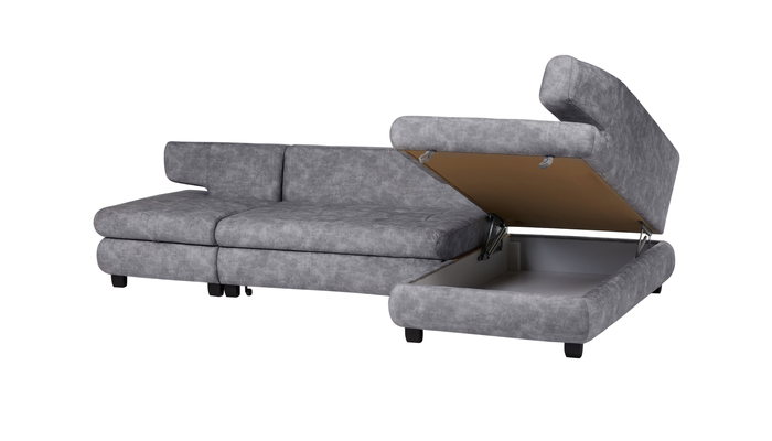 Диван угловой правый НЕАПОЛЬ Браво 81основа/талисман03/талисман комп03/велутто48/9кат. - фото 2